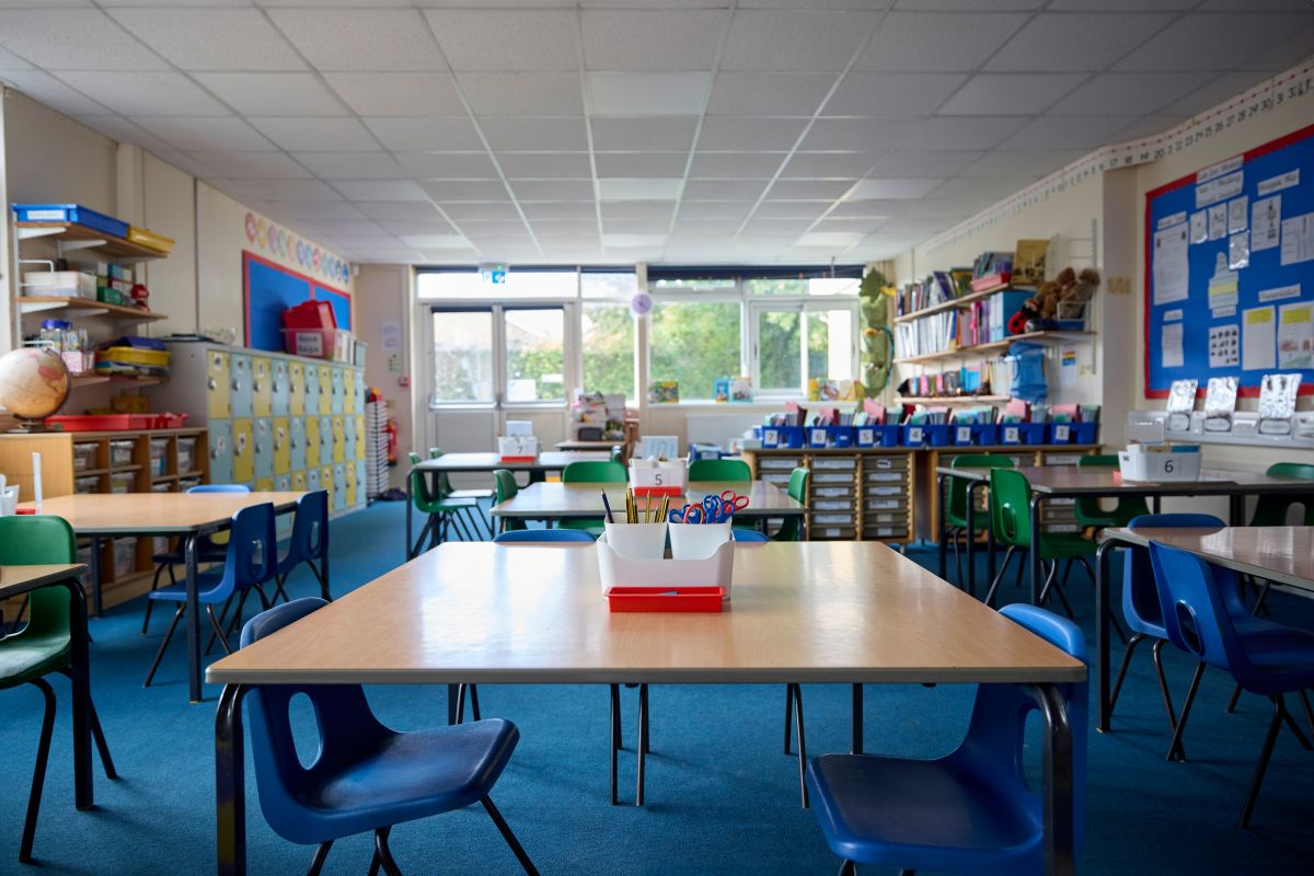 A classroom